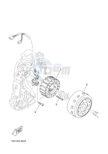 YP400RA X-MAX 400 ABS (1SD2 1SD2 1SD2) drawing GENERATOR