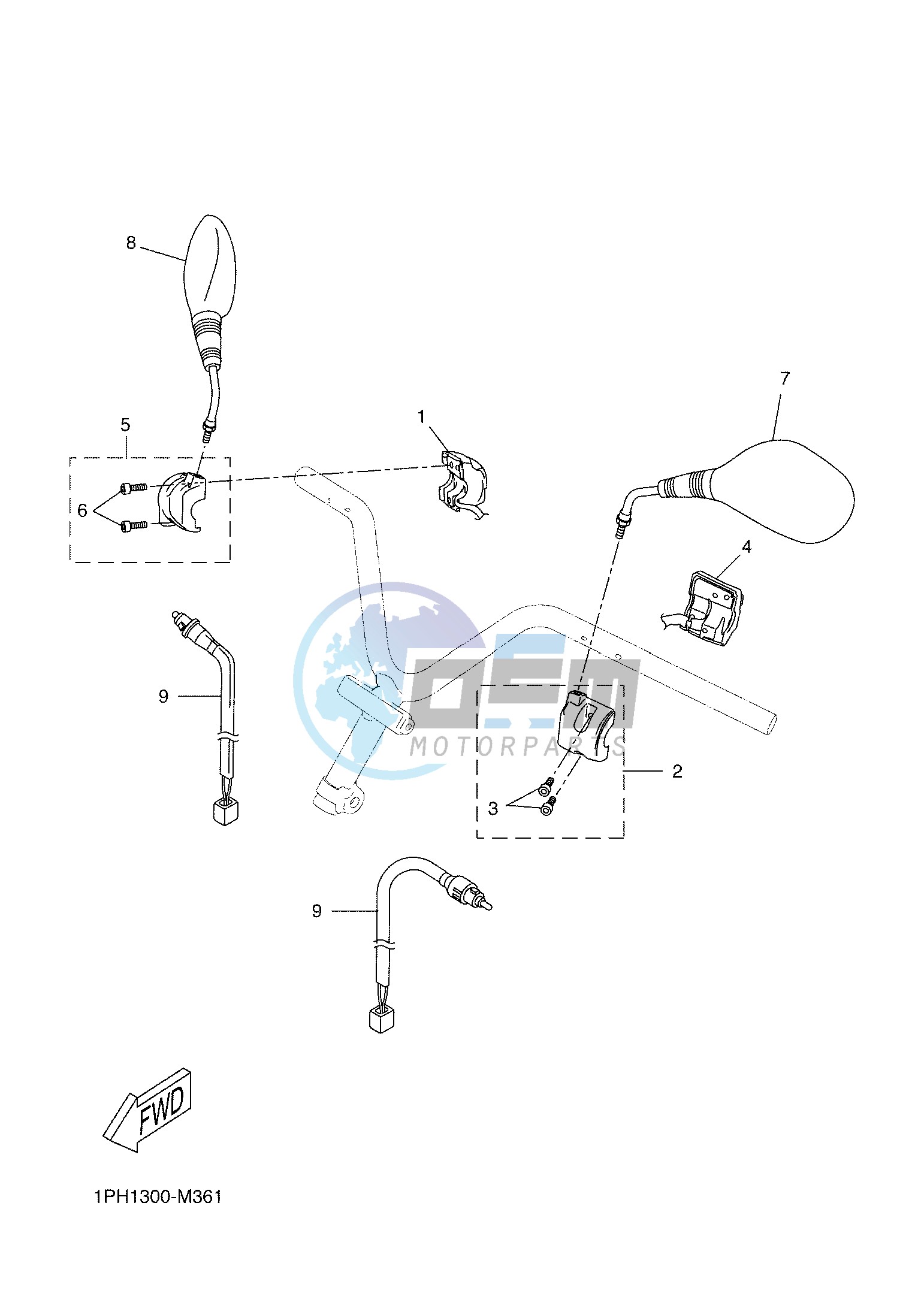 HANDLE SWITCH & LEVER