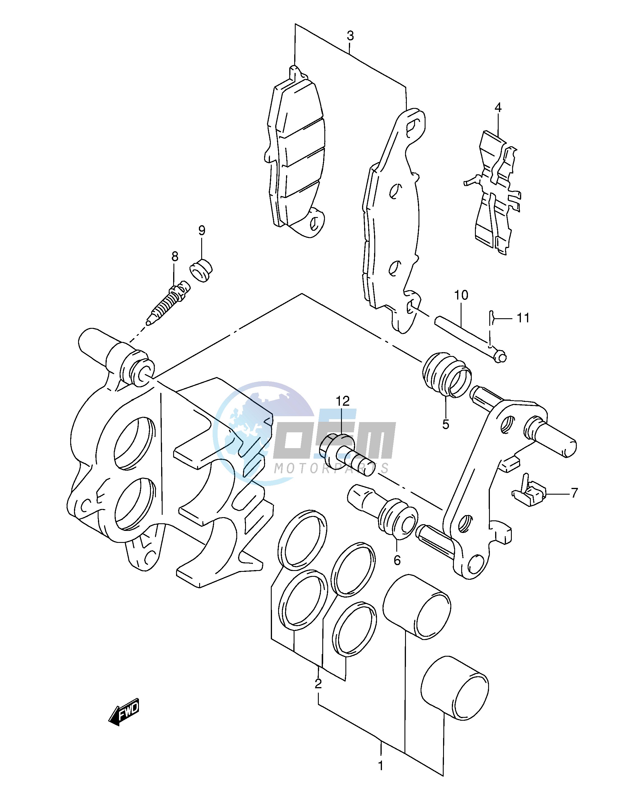 FRONT CALIPER