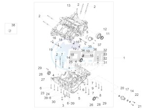 Tuono V4 1100 RR (EMEA, APAC) (AU, EU, HK, IS, JP, NZ, RC, S, T, VN) drawing Crank-case I