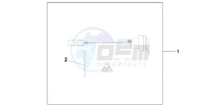 NT700VAA Europe Direct - (ED / ABS) drawing 12V DC SOCKET