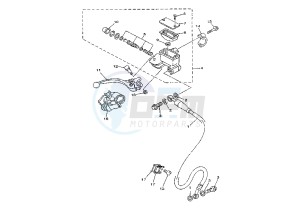 YZ 250 drawing FRONT MASTER CYLINDER