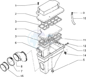 Surfer 50 drawing Air Cleaner