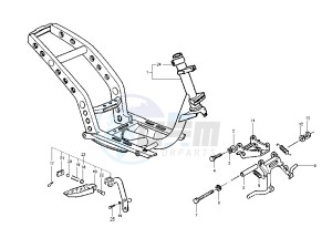 Runner PUREJET 50 drawing Frame - Central Stand