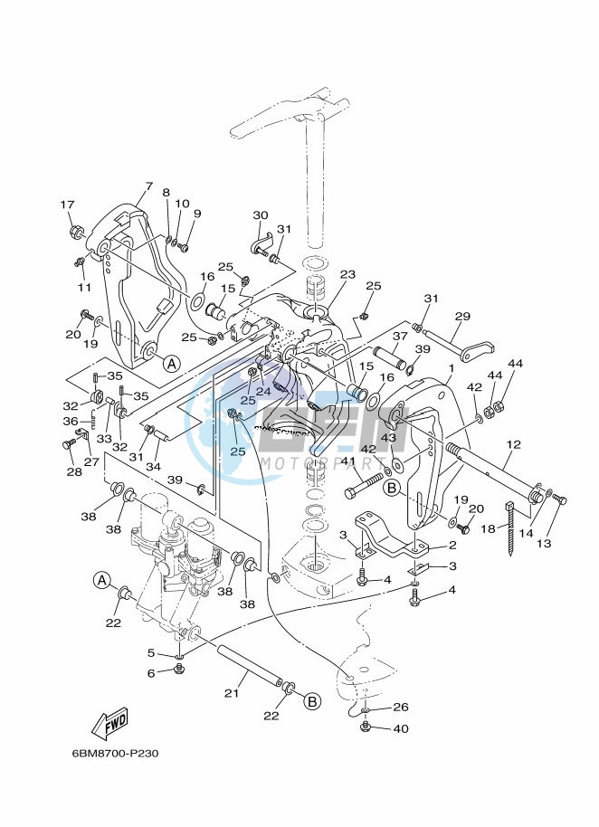 FRONT-FAIRING-BRACKET