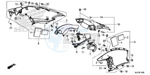 NC750JF Vultus - NC750J Europe Direct - (ED) drawing SHELTER