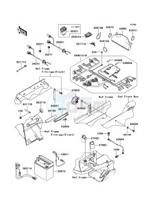 MULE_600 KAF400B9F EU drawing Chassis Electrical Equipment