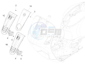 GTS 300 ie (EMEA, APAC) drawing Front shield