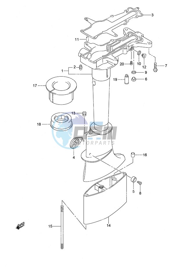 Drive Shaft Housing