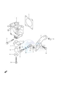 DF 50 drawing Throttle Body