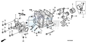 FES150A9 Europe Direct - (ED / ABS 2ED) drawing CYLINDER HEAD