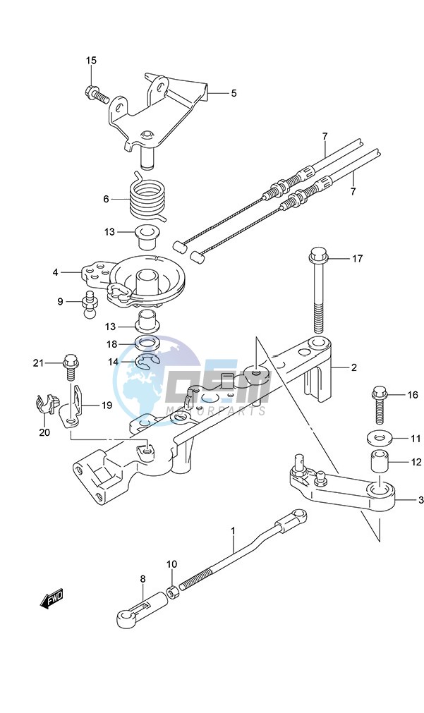 Throttle Rod