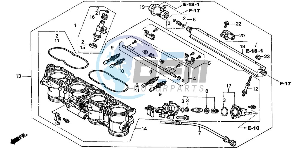 THROTTLE BODY (ASSY.)