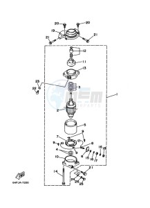 200G drawing STARTER-MOTOR