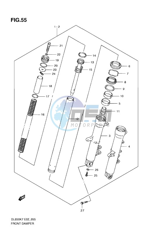 FRONT DAMPER