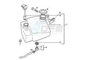 DNA GP EXPERIENCE 50 drawing Oil tank