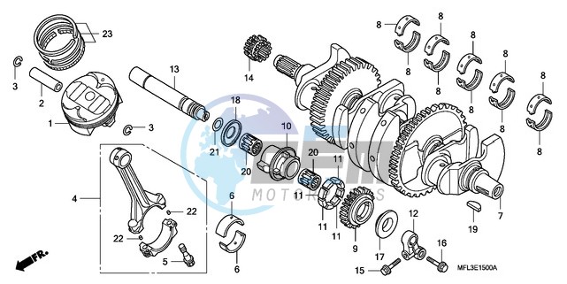 CRANKSHAFT/PISTON