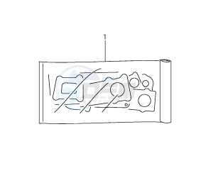 GZ125 (P19) drawing GASKET SET