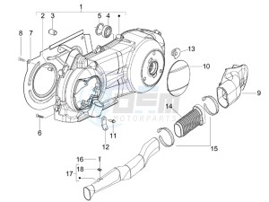 Runner 125 ST 4T E3 (EMEA) drawing Crankcase cover - Crankcase cooling