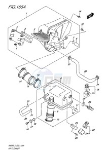 AN650Z ABS BURGMAN EXECUTIVE EU drawing AIR CLEANER