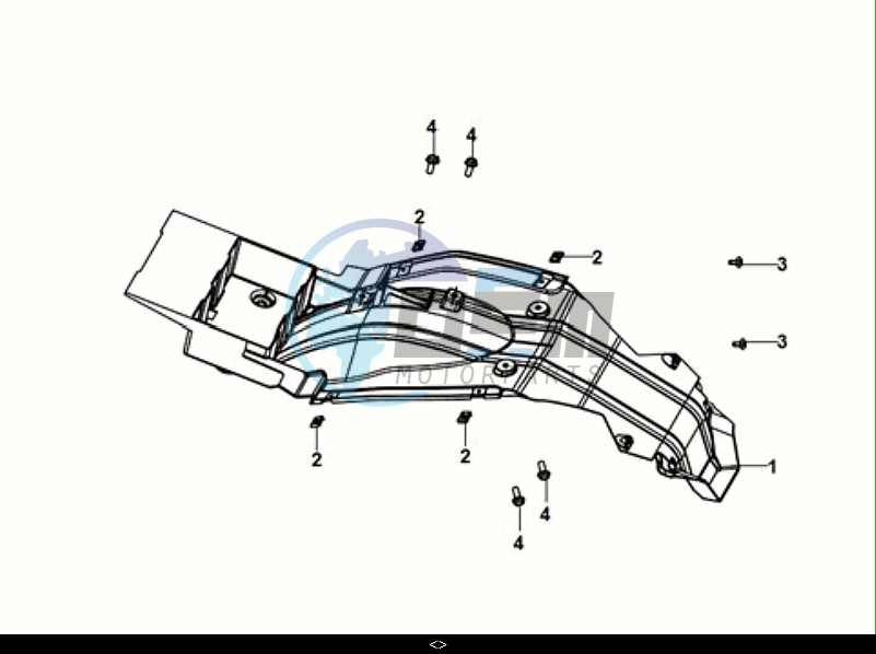 RR. INNER MUDGUARD