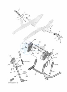 CZD300-A XMAX 300 (BBA4) drawing CLUTCH