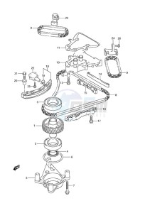 DF 250 drawing Timing Chain