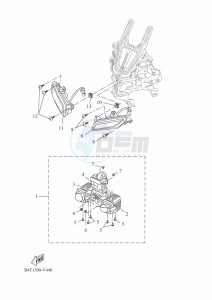 TRACER 7 35KW MTT690-U (B5T2) drawing HEADLIGHT