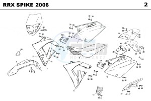 RRX SPIKE 50 drawing PLASTICS