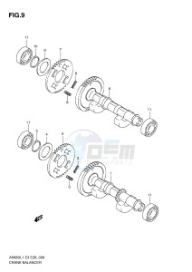 AN650 (E3-E28) Burgman drawing CRANK BALANCER