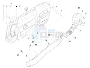 Liberty 100 4T (Vietnam) Vietnam drawing Crankcase cover - Crankcase cooling