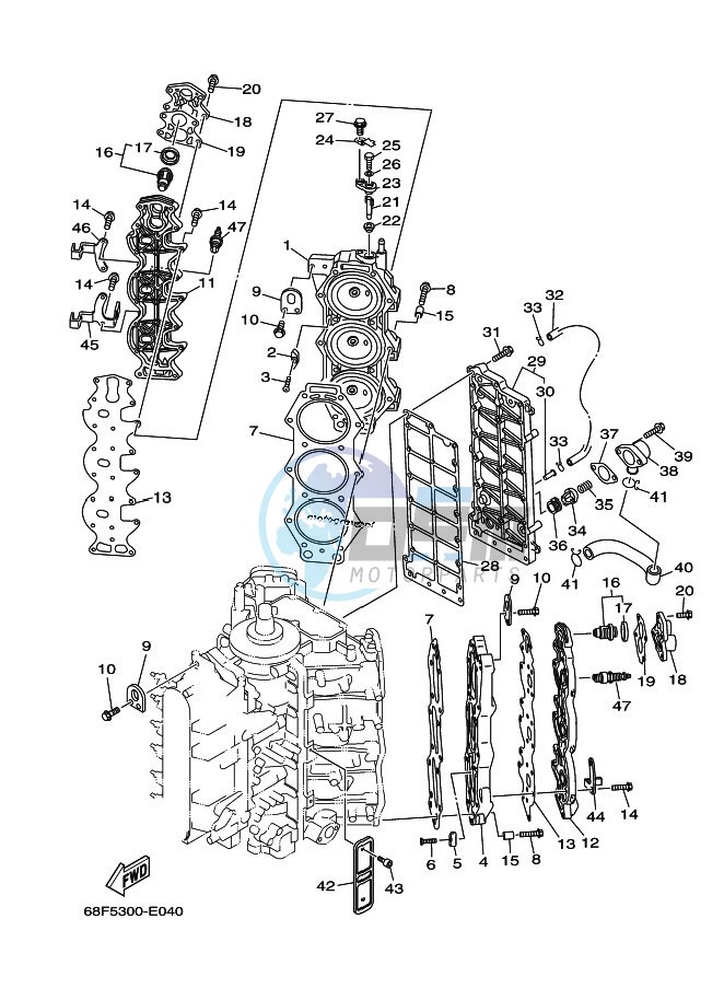 CYLINDER--CRANKCASE-2