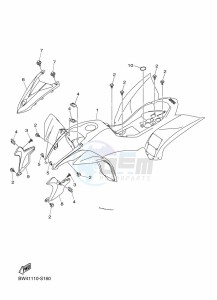 YFZ50 (BW4G) drawing FENDER