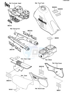 KL 600 A [KL600] (A1) [KL600] drawing LABELS