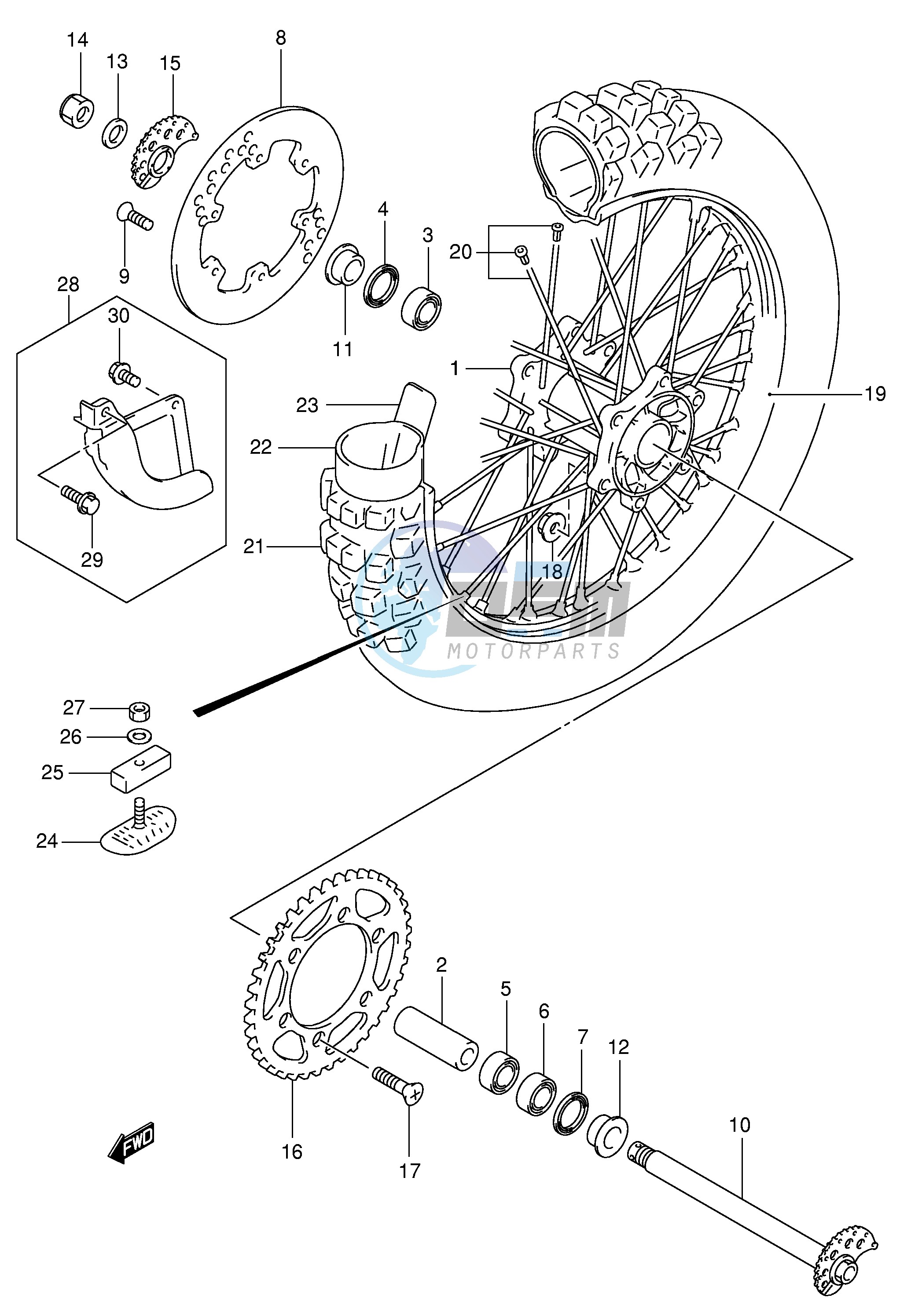 REAR WHEEL