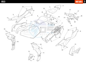 RS3-50-WHITE drawing PLASTICS - COVERS REAR