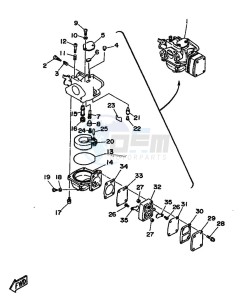 8C drawing CARBURETOR