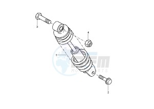 EW SLIDER 50 drawing REAR SHOCK ABSORBER