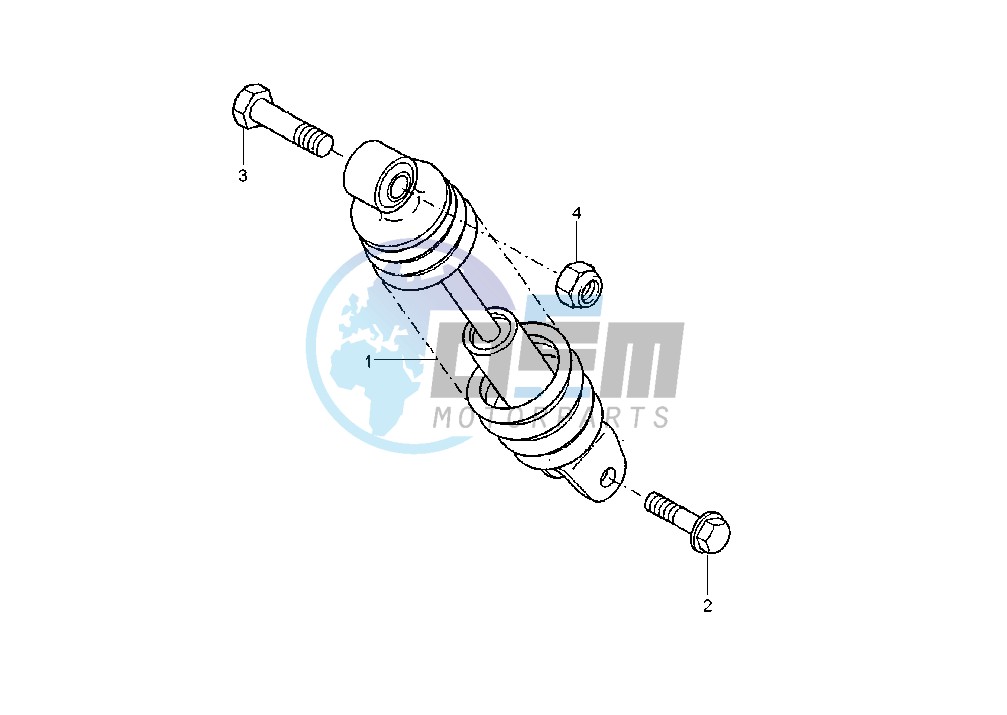 REAR SHOCK ABSORBER