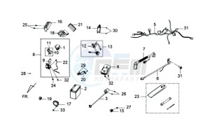 JOYMAX 125i drawing ELECTRONIC PARTS