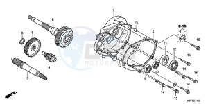 SH125C drawing TRANSMISSION