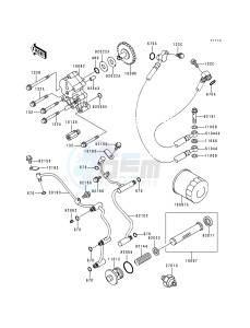 VN 1500 E [VULCAN 1500 CLASSIC] (E1) [VULCAN 1500 CLASSIC] drawing OIL PUMP_OIL FILTER