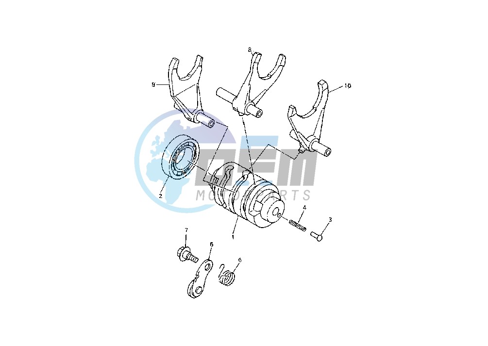 SHIFT CAM-FORK