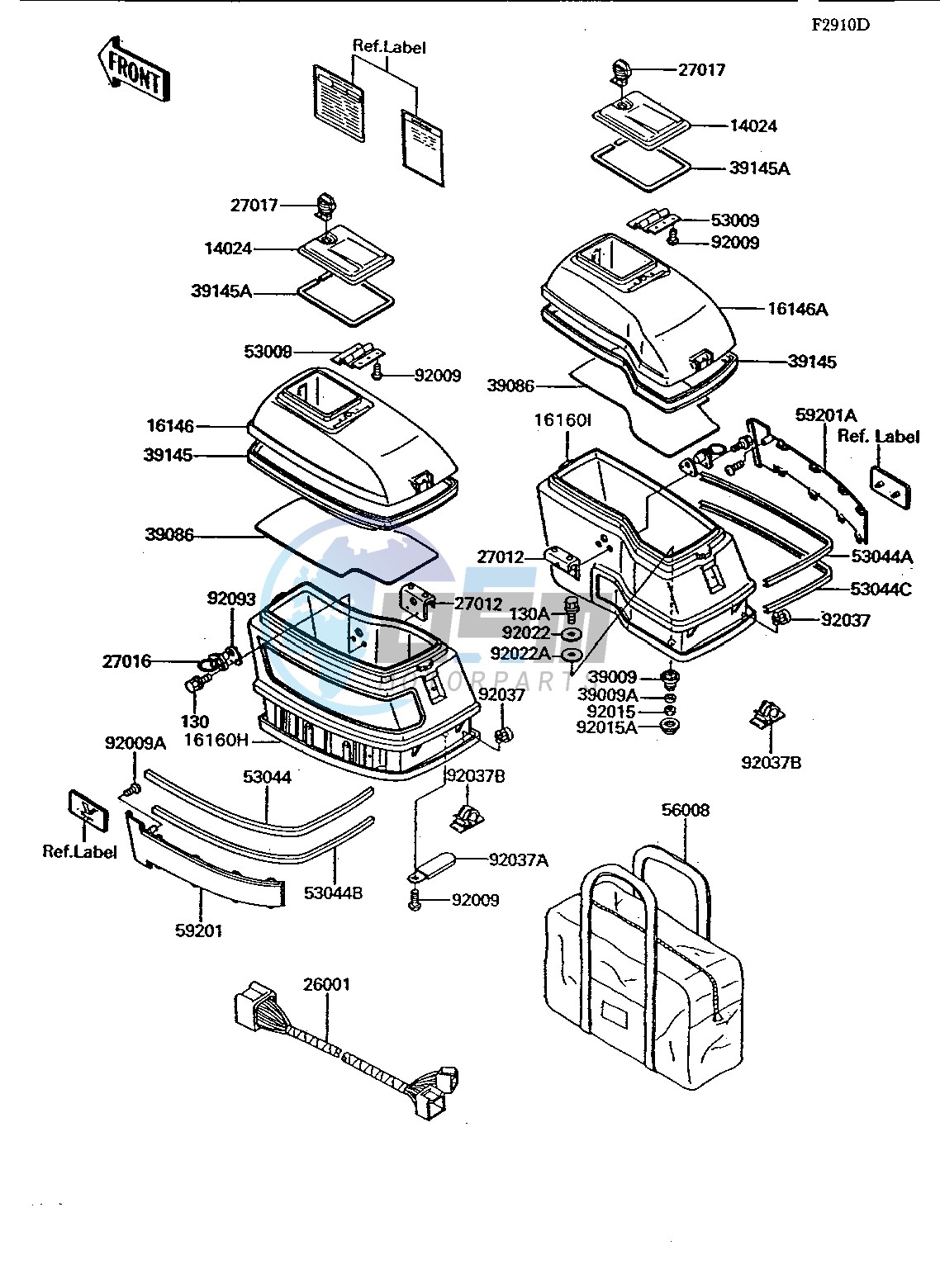 ACCESSORY -- SIDE BAG- --- ZG1200-B8_B9- -