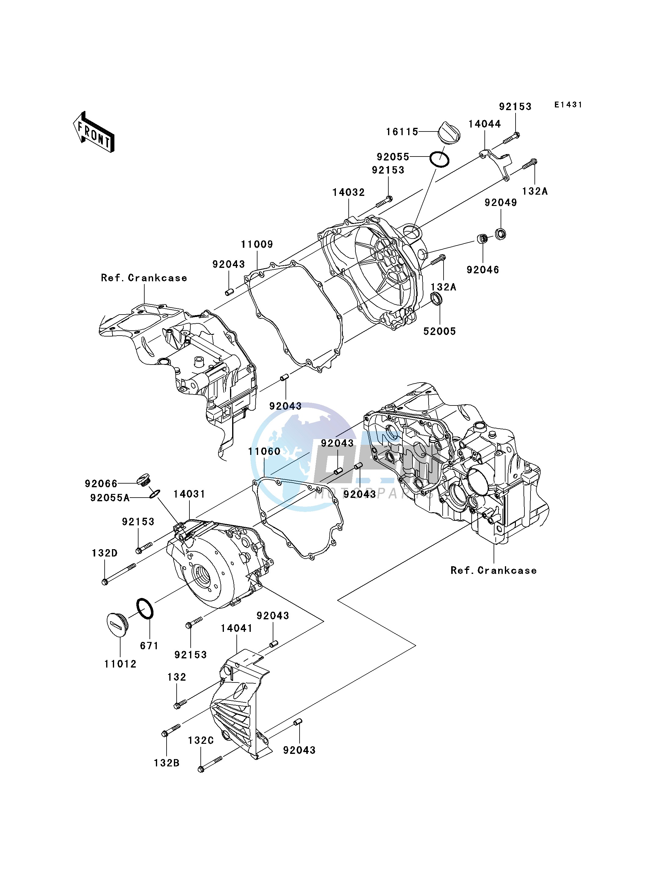 ENGINE COVER-- S- -