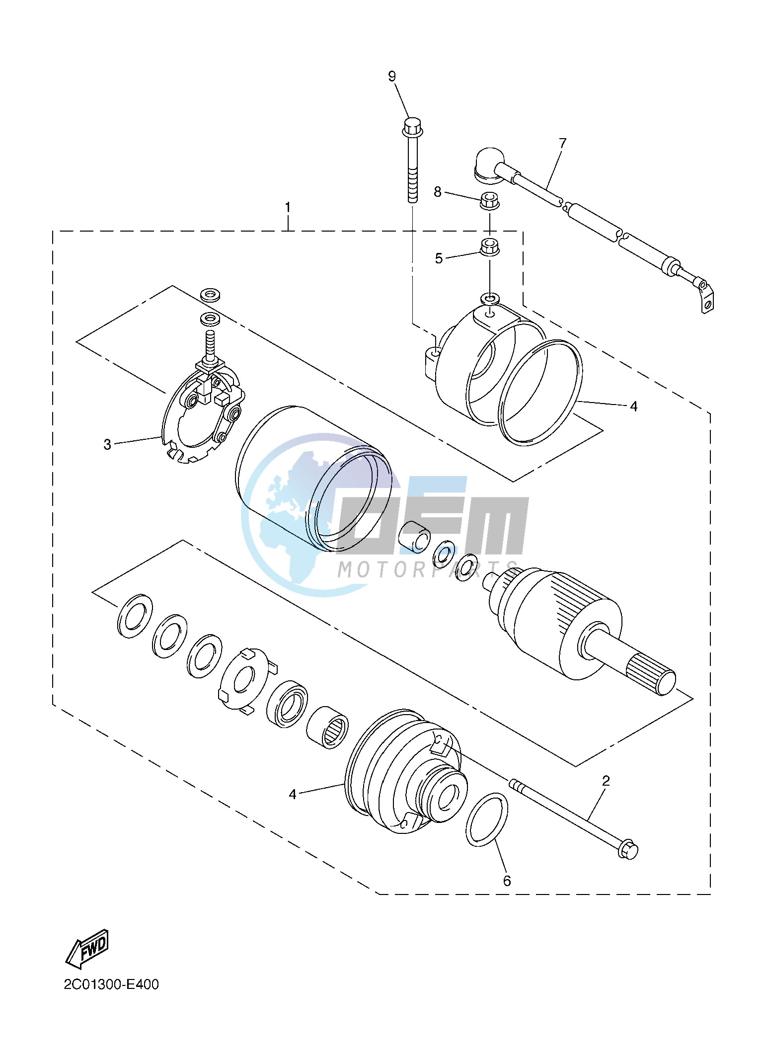 STARTING MOTOR