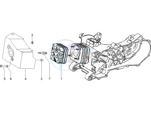 Fly 50 2t (25 kmh) (B-NL) drawing Cylinder head cover