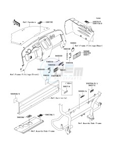 KAF 400 A [MULE 610 4X4] (A6F-AF) AAF drawing LABELS