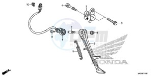 CBR1000SG CBR1000 - Fireblade SP Europe Direct - (ED) drawing STAND