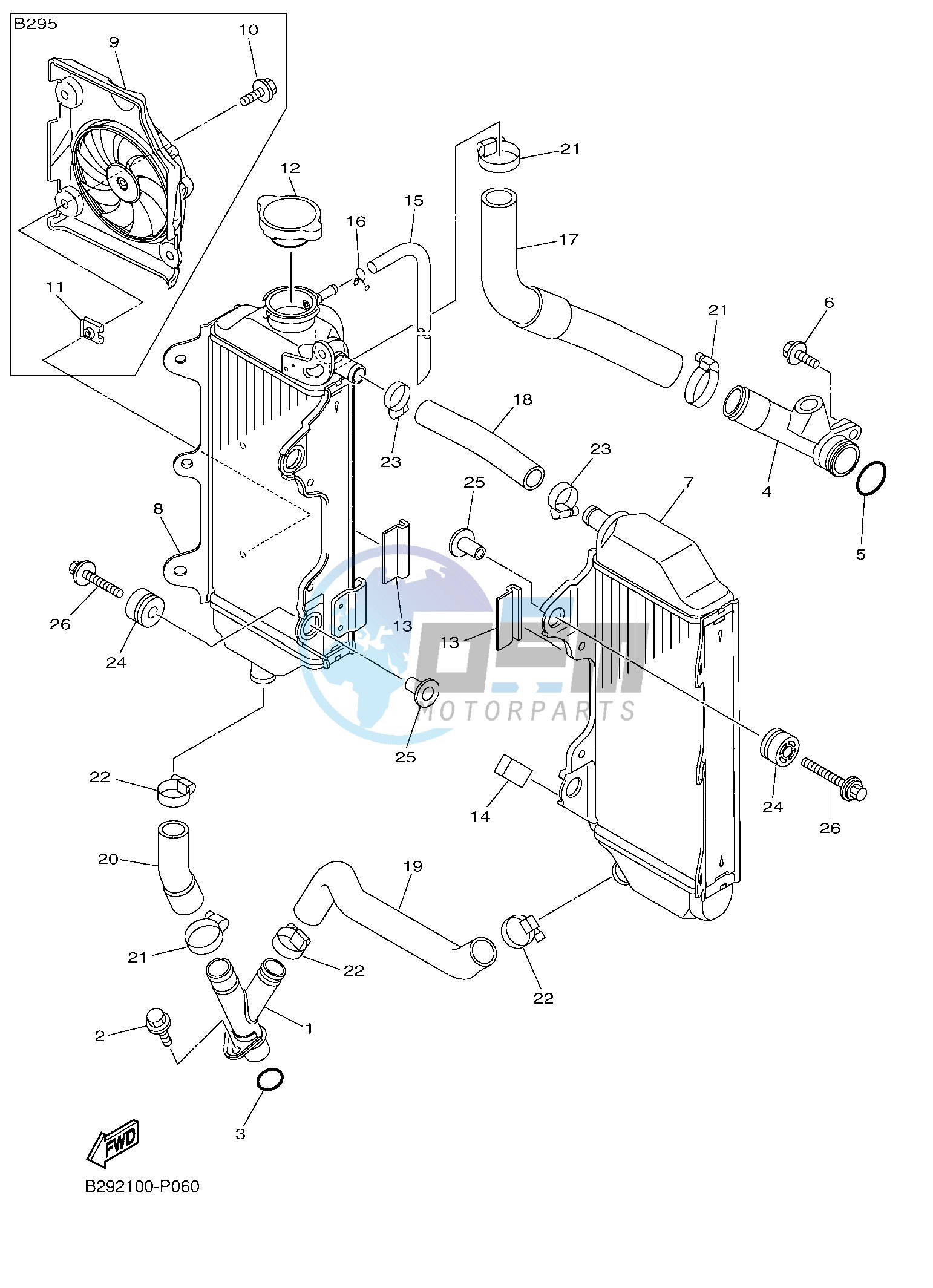 RADIATOR & HOSE